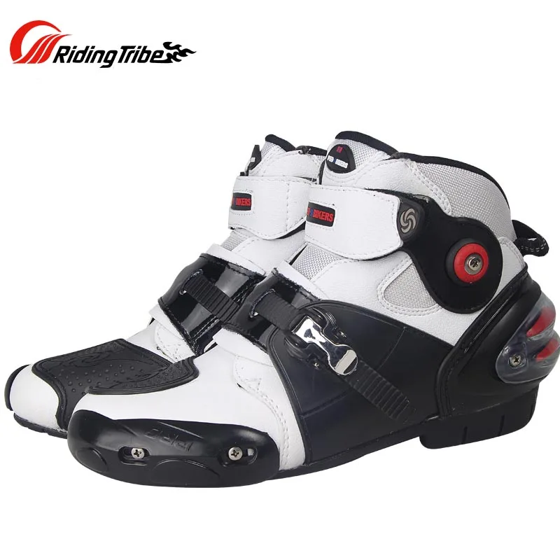 Motorcycle Boots Foot Protection Men Protector Motorbike Riding Motocross Boot Shoes Motos Botas Motociclismo Chuteiras