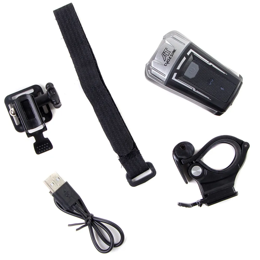 USB Rechargeable Bicycle Headlight + Rear Light LED Cycle Safety Flashlight Sets rechargeble LED bicycle light new A30 USB Rechargeable Bicycle Headlight + Rear Light LED Cycle Safety Flashlight Sets rechargeble LED bicycle light new A30