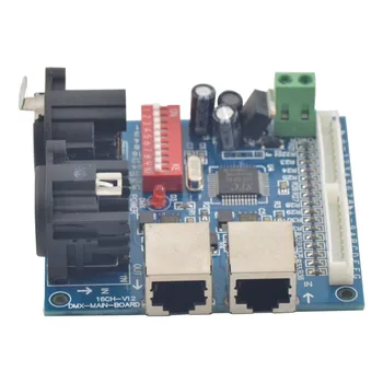 

3Sets fast 16CH Relay switch dmx 512 Controller, relay output high voltage LEDs DMX-RELAY-16CH Max 10A dmx512 Signal Controller