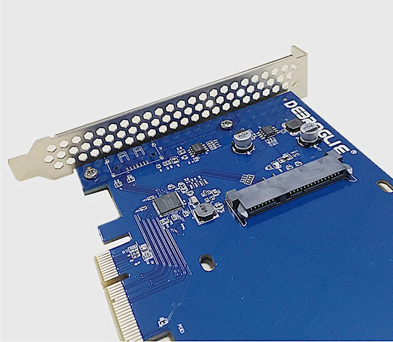 NEUE High-Speed SATA3.0 zu PCI Express X2 SSD DB-2019 Adapter karte SATA III karte beschleuniger ka
