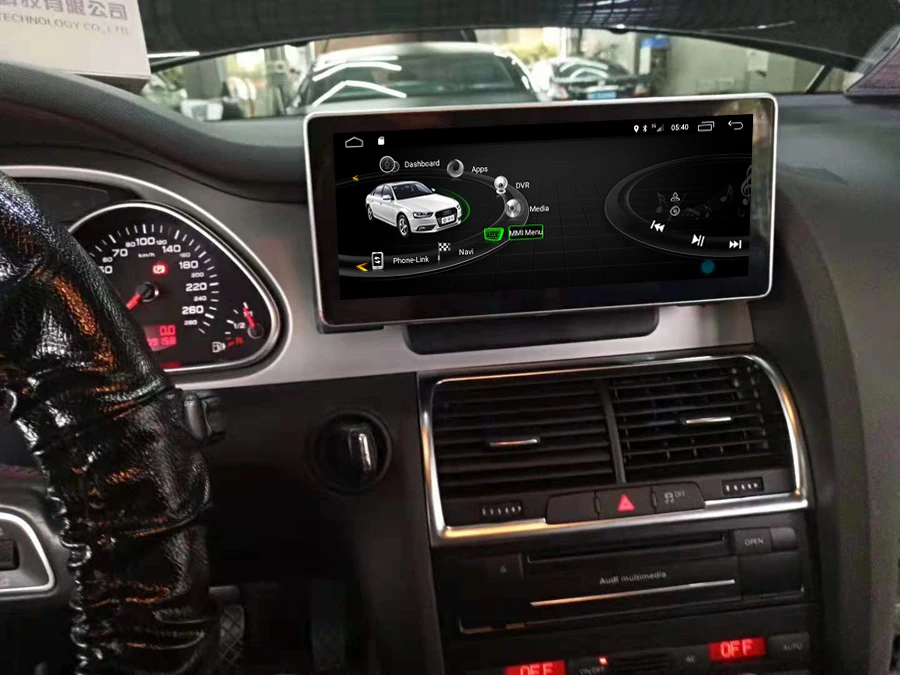 Navirider 8 ядерный Android 8,0 Автомобильный gps плеер для Audi Q7 2005-2010 bluetooth Радио сенсорный экран стерео головное устройство магнитофон