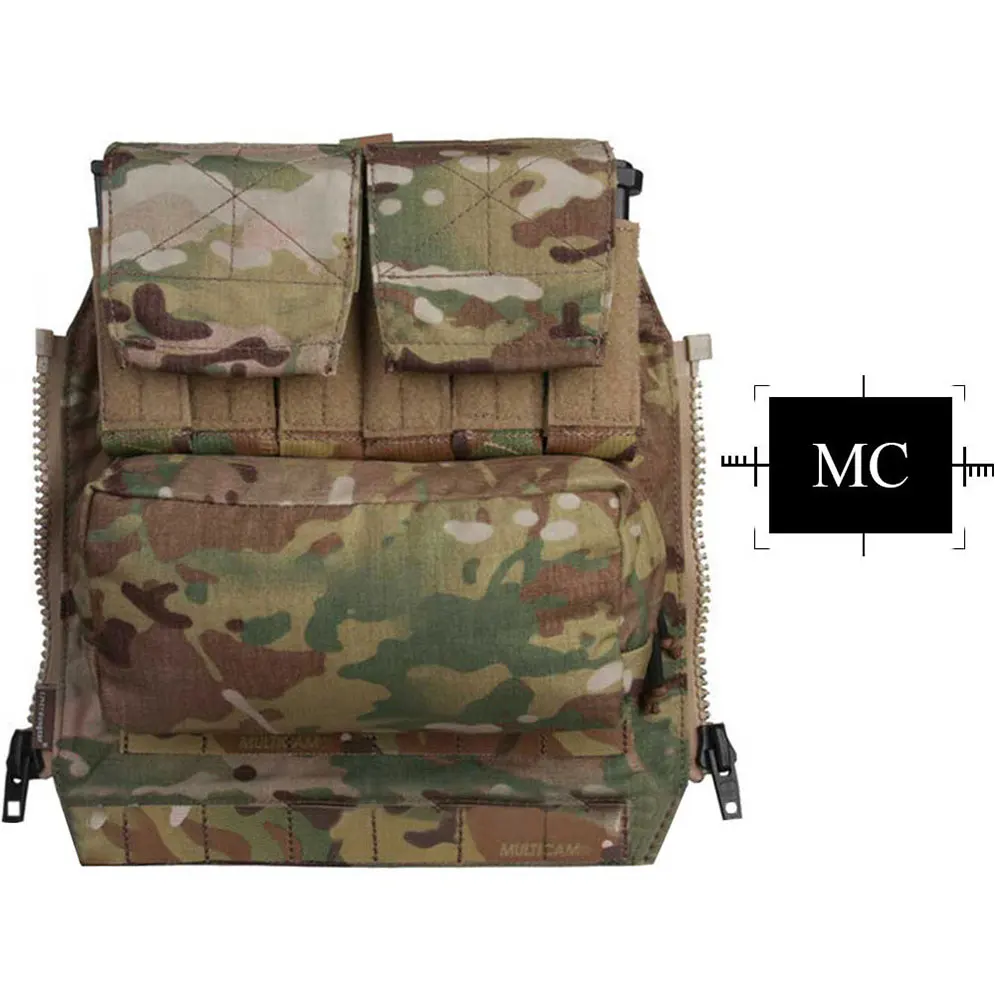 EMERSONGEAR рюкзак с молнией на панели для AVS JPC 2,0 CPC Жилет Охотничий страйкбол Пейнтбол боевой рюкзак мультикам черный EM9286