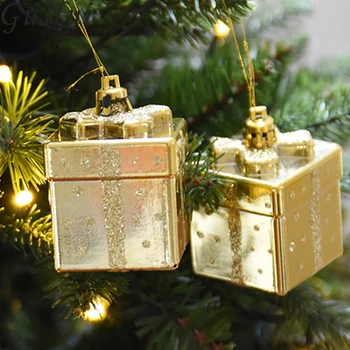 

Adorable Gift Pack Candy Lollipop Shape Christmas Tree Ornaments New Year Home Xmas Tree Festive Party Supply Pendant Decoration