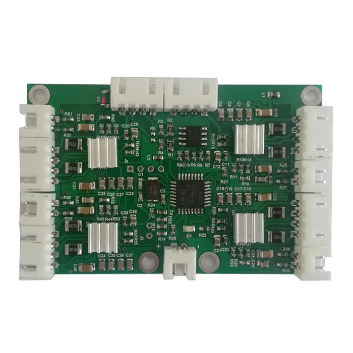 RS485 автобус MODBUS 4 шаговый двигатель привод с пластиной и положением регулируемым