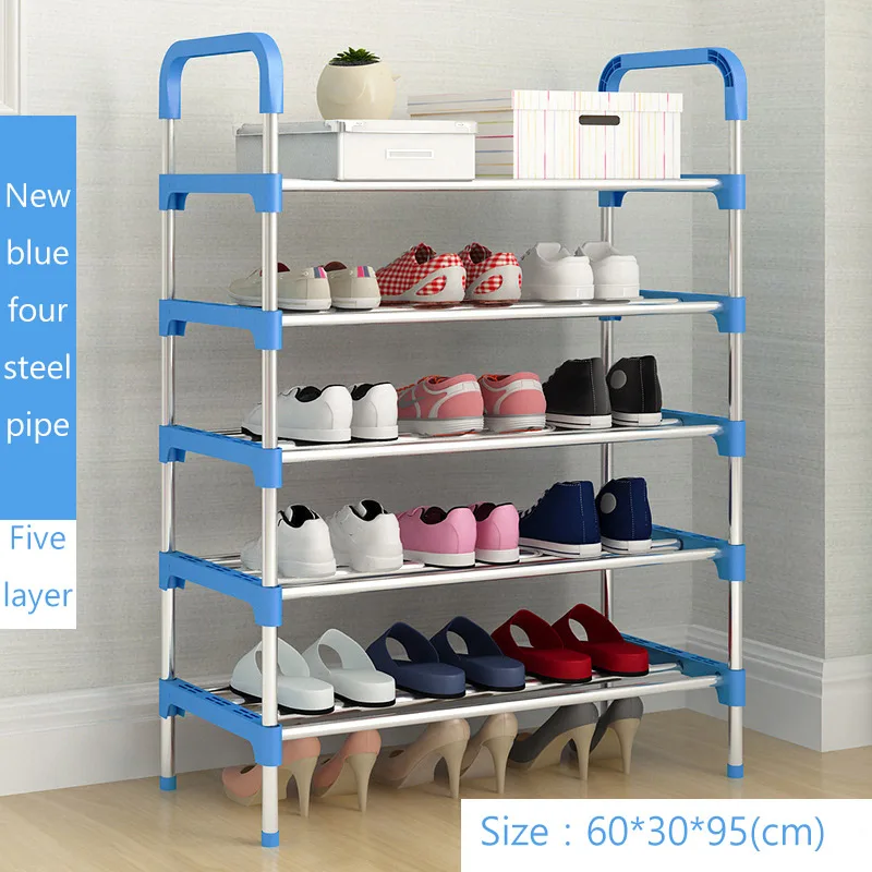 Shoe Rack Easy Assembled Plastic Multiple layers Shoes Shelf Storage Organizer Stand Shoe cabinet Fashion living room furniture