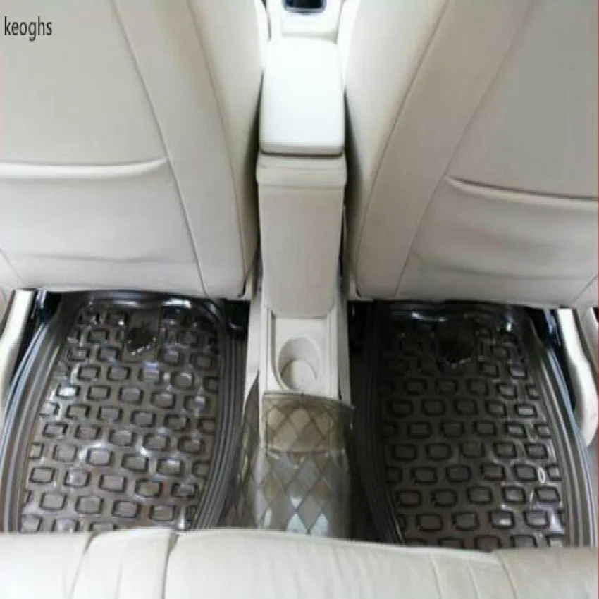 

PVC UNIVERSAL for all Car floor mats Anti-dirty Pad carpet dash cover car mat protective pad rear floor mat Transparent black