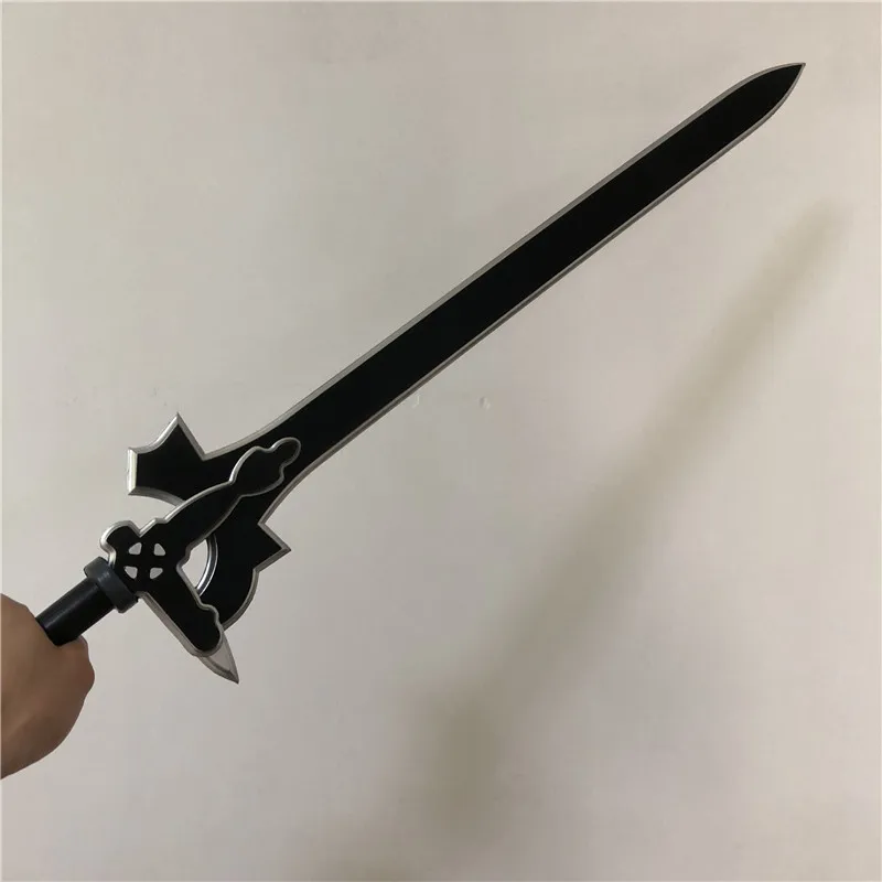 80 см САО меч Elucidator Меч Искусство Интернет-1:1 Kirigaya Kazuto оружие фигурка асун Темный отталкивающий косплей меч PU детская игрушка