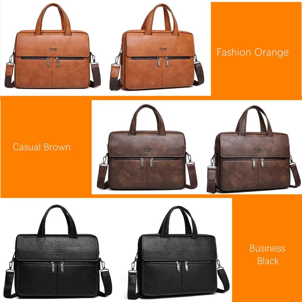 JEEP BULUO, известный бренд, мужские сумки, деловой портфель, сумка, коровья кожа, спилок, высокое качество, дорожные сумки для 1" ноутбука, А4, мужская сумка