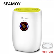 Seamoy 800 мл мини-осушитель, впитывающий влагу, осушитель воздуха с ЖК-дисплеем, автоотключение, осушители воздуха, очиститель воздуха, 110 В, 220 В, штепсельная вилка европейского и американского стандарта
