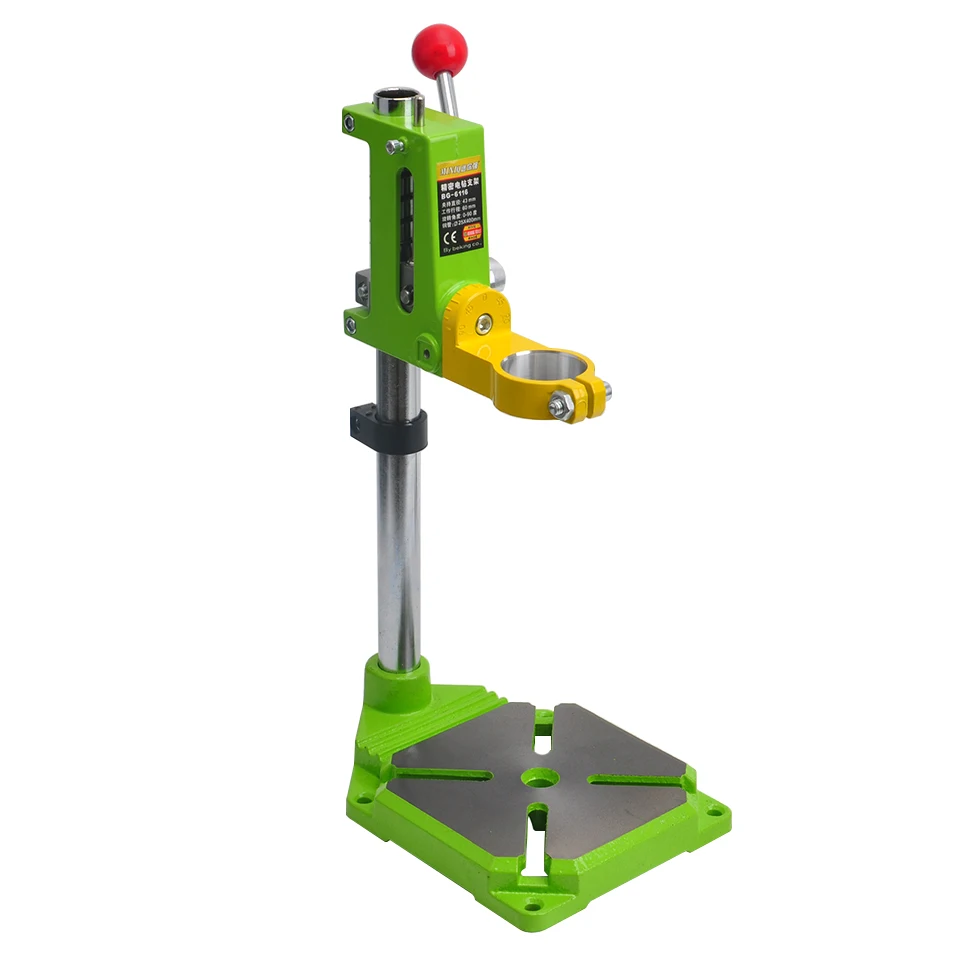 

Manual Drill Press Stand Table 0-360 Degrees Workbench Clamp Maximum 43MM Electric Drill Stand For Drilling Milling Power Tools