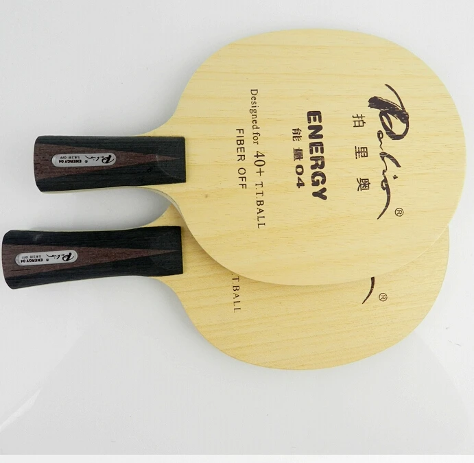 

Palio ENERGY 04 (ENERGY 04, ENERGY-04) 5Wood+2Fiber Table Tennis Blade design for 40+ PingPong Racket