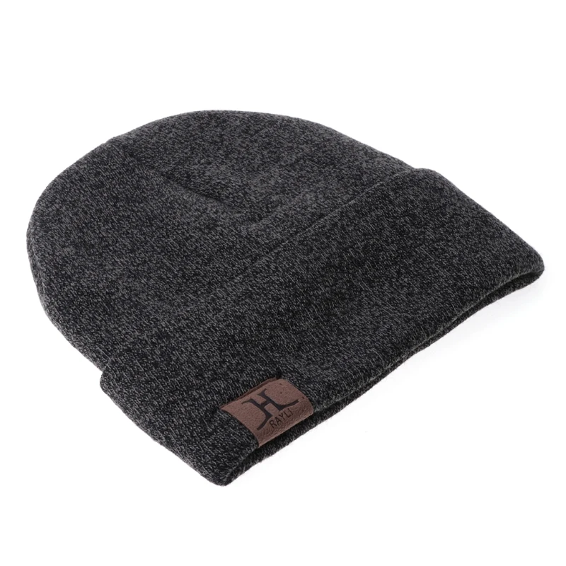 3 шт. унисекс для мужчин и женщин вязаная шапка шарф Сенсорный экран перчатки теплый зимний комплект сплошной