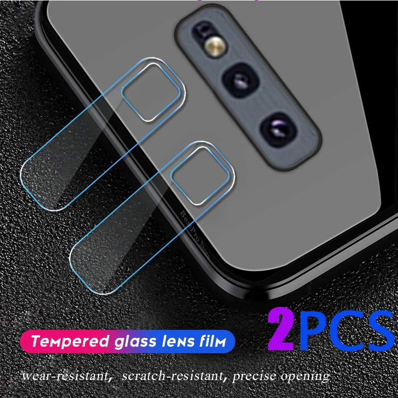 2Pcs Lens Protector Glass For Samsung Galaxy S10 S10 Lite Tempered Glass For Samsung S10 Plus S10e Camera Screen Protective Film