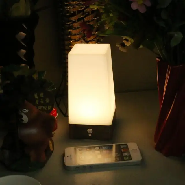 Retro Led Night Light Wireless Pir Motion Sensor Indoor Outdoor Retro Led Night Light Wireless Pir Motion Sensor Indoor Outdoor Battery Operated Sensitive Portable