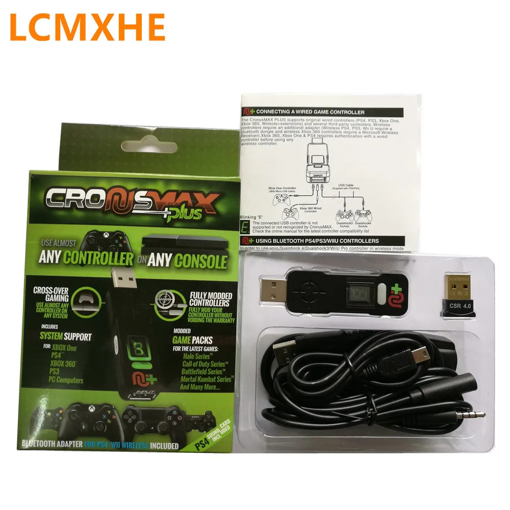 Оригинальный адаптер для игрового контроллера CronusMax Plus клавиатура мышь и