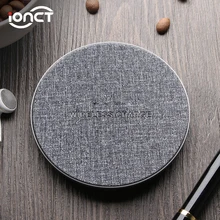 IONCT Qi Беспроводное зарядное устройство для samsung iPhone 8 X Xs XR Xiaomi huawei Быстрая зарядка беспроводной для USB телефона зарядное устройство Pad