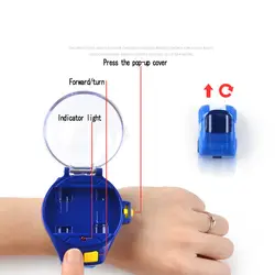 Часы дистанционного управления автомобиль игрушка мультфильм автомобиль Дистанционное управление автомобиль присоска маленькая