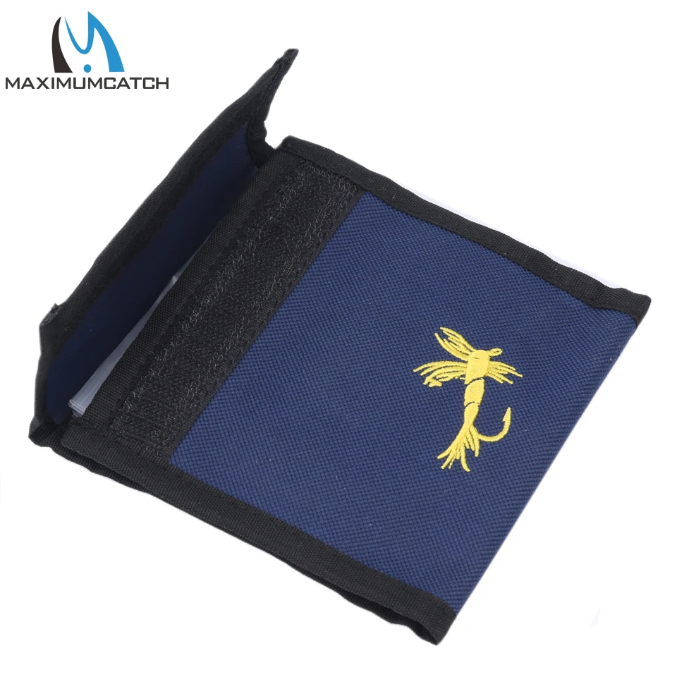 Maximumcatch Blue Fishing Line Leader And Tube Fly Storage Wallet 13.50