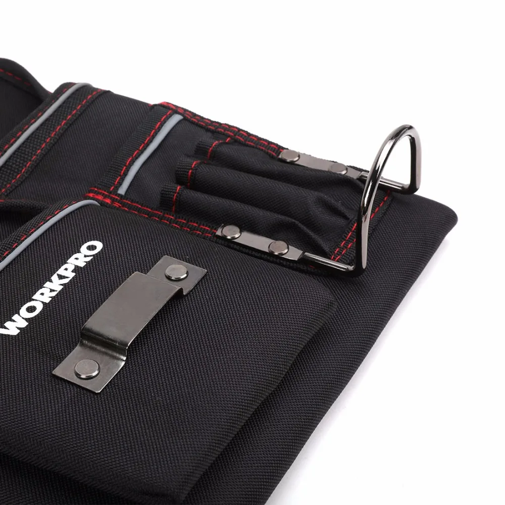 WORKPRO Multifunction Belt Tool Pouch Tool Holder Electrician Waist Tool Bag Convenient Work Organizer