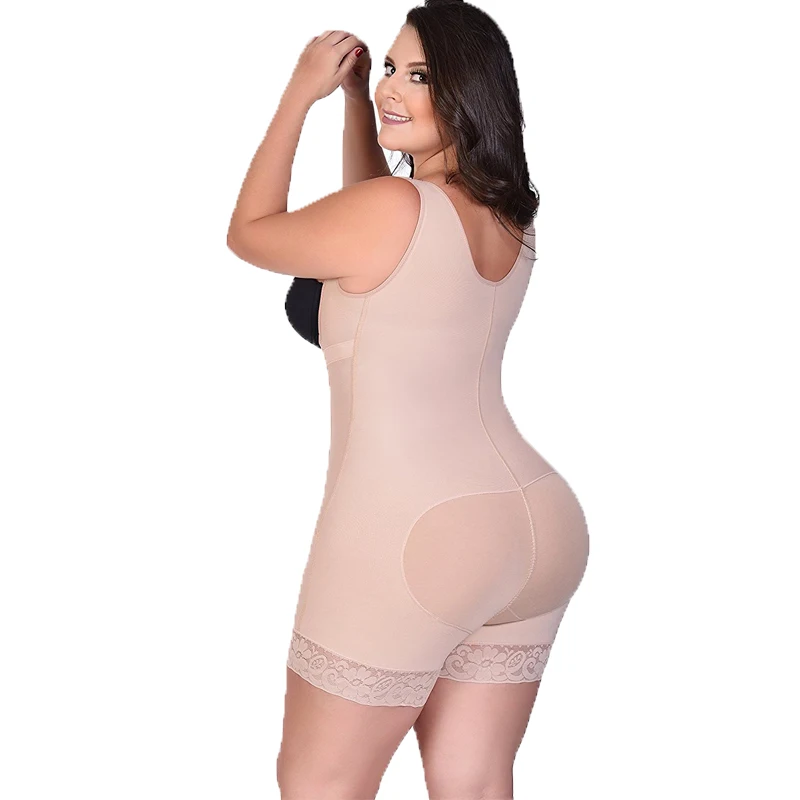 TOPMELON Для женщин Sexy Body Shaper прикладом белье для похудения боди молния плюс Размеры высокого сжатия Корректирующее белье тоньше