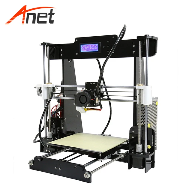 Special Offers Anet A8 Most Popular Stampante 3d Alta Precisione Upgraded Two Versions Home 3d Printer Aluminum Hotbed 0.1mm Layer Resolution