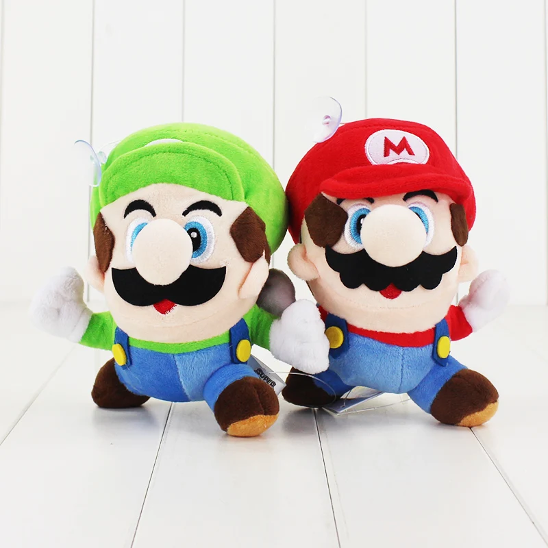 Cute Mario Bros Luigi Plush