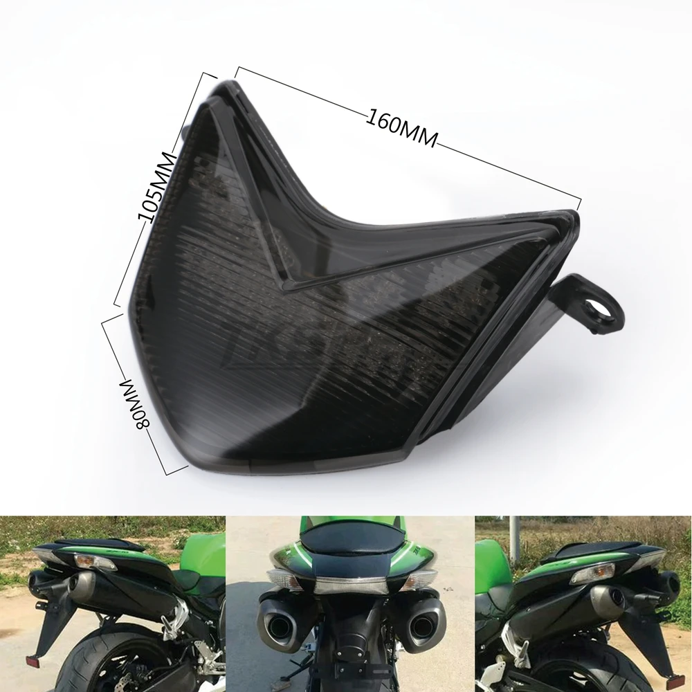 Задний стоп сигнал для мотоцикла интегрированный светодиодный задний KAWASAKI Ninja ZX