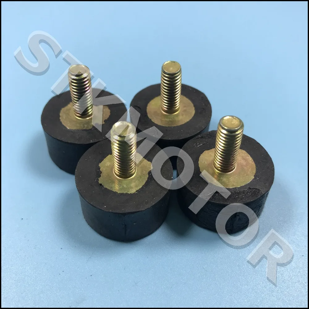 

4pcs Buyang Feishen FA D300 H300 G300 300CC ATV Quad Rubber Pad Nuts ATV Parts 8.2.01.0010