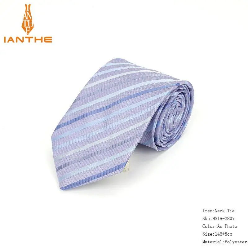 Жаккардовые полосатые темно-синие клетчатые Узкие галстуки для мужчин свадебные галстуки тонкие мужские роскошные Дизайнеры галстуков модные галстуки Kravat 8 см - Цвет: IA2807