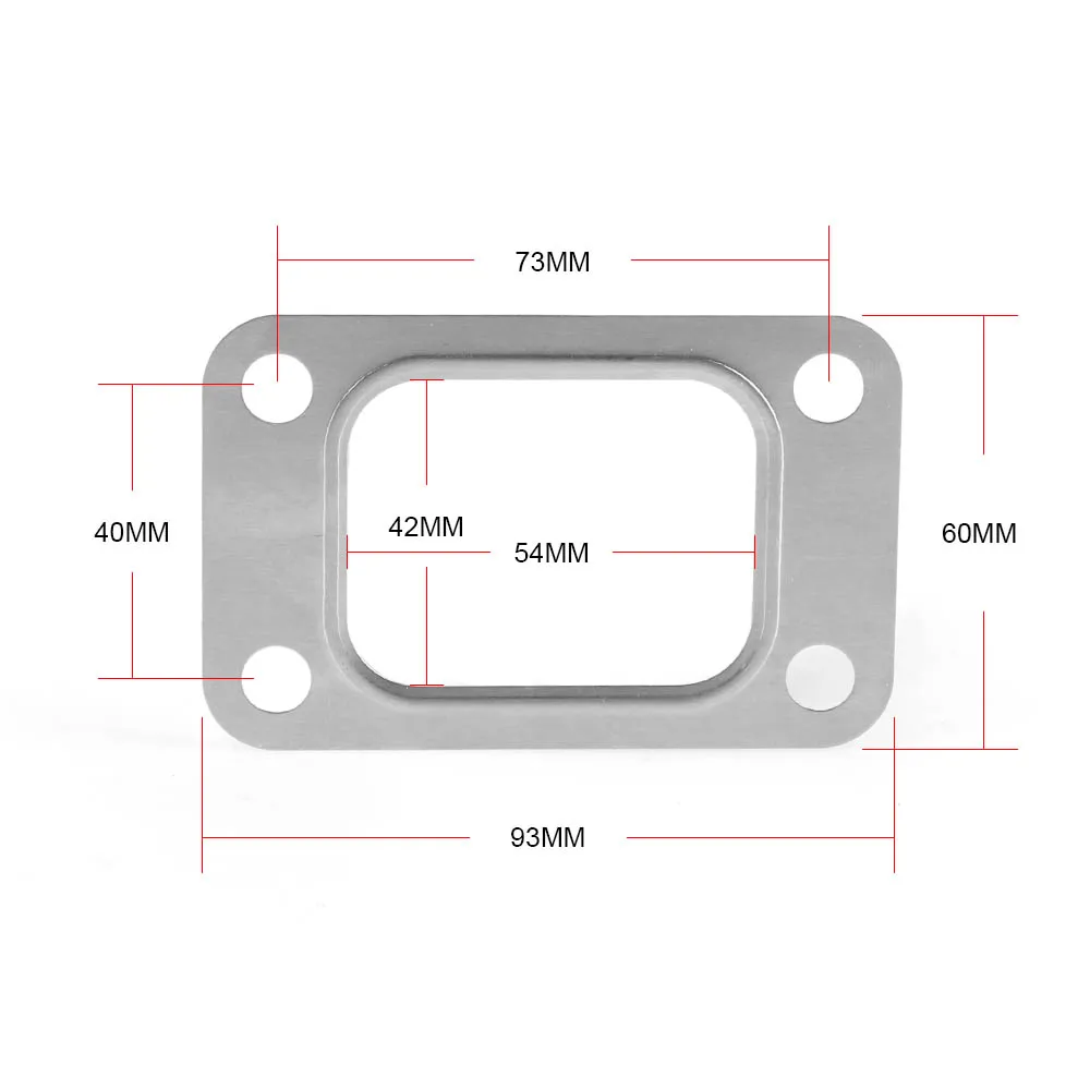 5 шт./лот нержавеющая TURBO прокладка впускного патрубка для T2 T25/T28 GT25/GT28 GT2876/GT3071 Турбокомпрессор BX101520