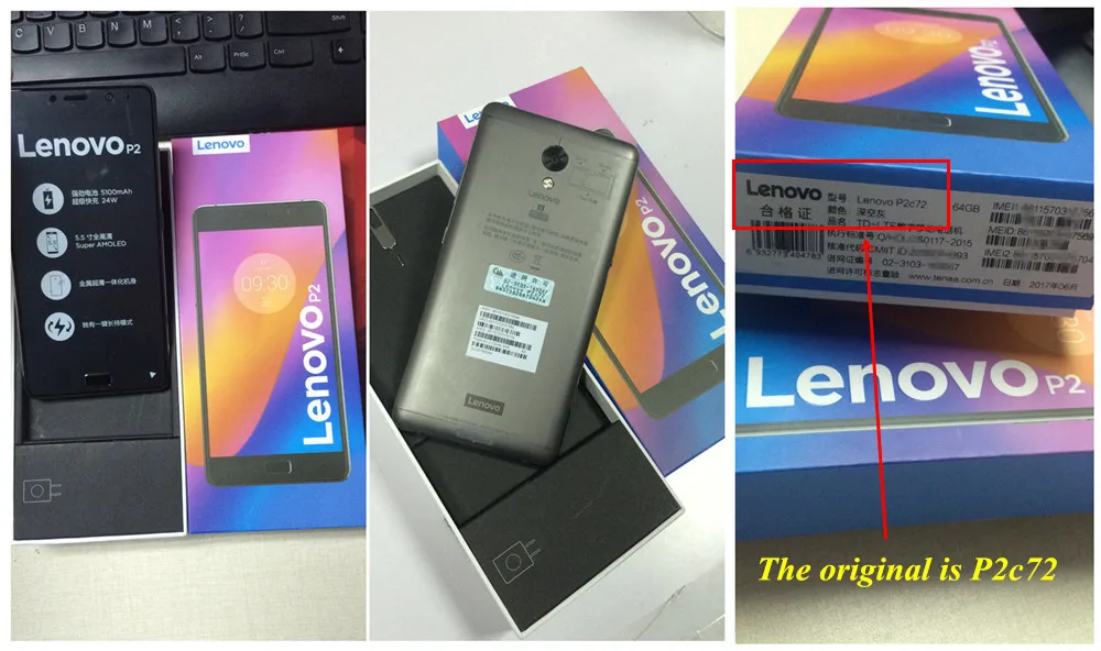 Lenovo vibe P2 details