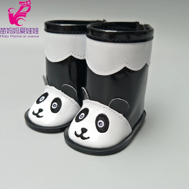 Обувь для новорожденных сапоги кукол обувь с милым медведем высокие маленьких 18