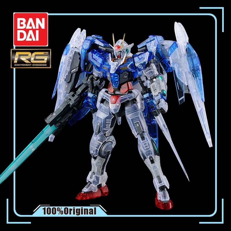 Bandai Gundam Venue Limited RG 1/144 двойной Zero до 00 RAISER 00R цвет прозрачный фигурку ребенка собраны игрушка в подарок