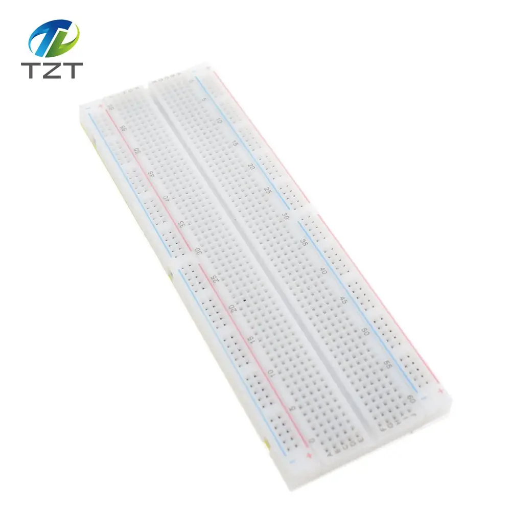 

10PCS NEW MB-102 MB102 Breadboard 830 Point Solderless PCB Bread Board Test Develop DIY for arduino