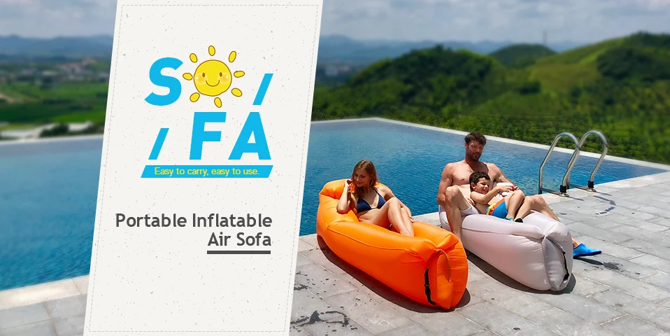 Naturehike открытый портативный водонепроницаемый надувной воздушный диван Кемпинг пляж диван складной шезлонг NH18S030-S