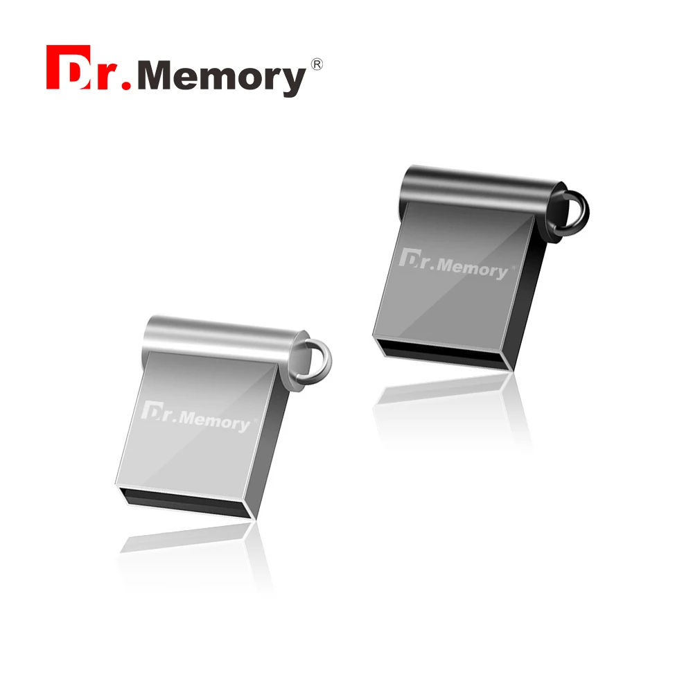 

Dr. Memory Micro USB Flash Drive Super Mini Metal USB Stick Waterproof Pendrive Memoria Flash Disk on Key Ring 4/8/16/32/64GB