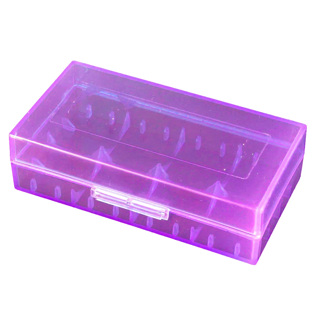 Лучшие предложения чехол для аккумулятора Aufbewahrung Schutzbox Transport-Box Akkubox 18650 CR123A 16340 Lila |