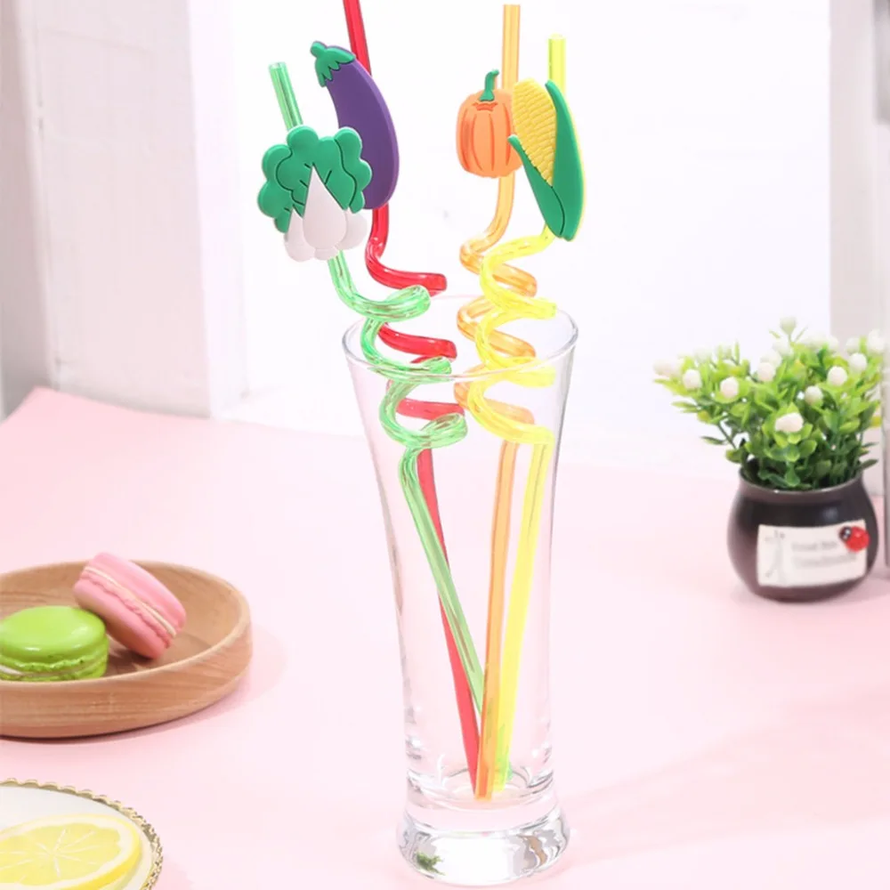 4 шт. многоразовые трубочки Smoothie соломинки для молочных коктейлей замороженные напитки бар интимные аксессуары Коктейльные силиконовые соломинки#007