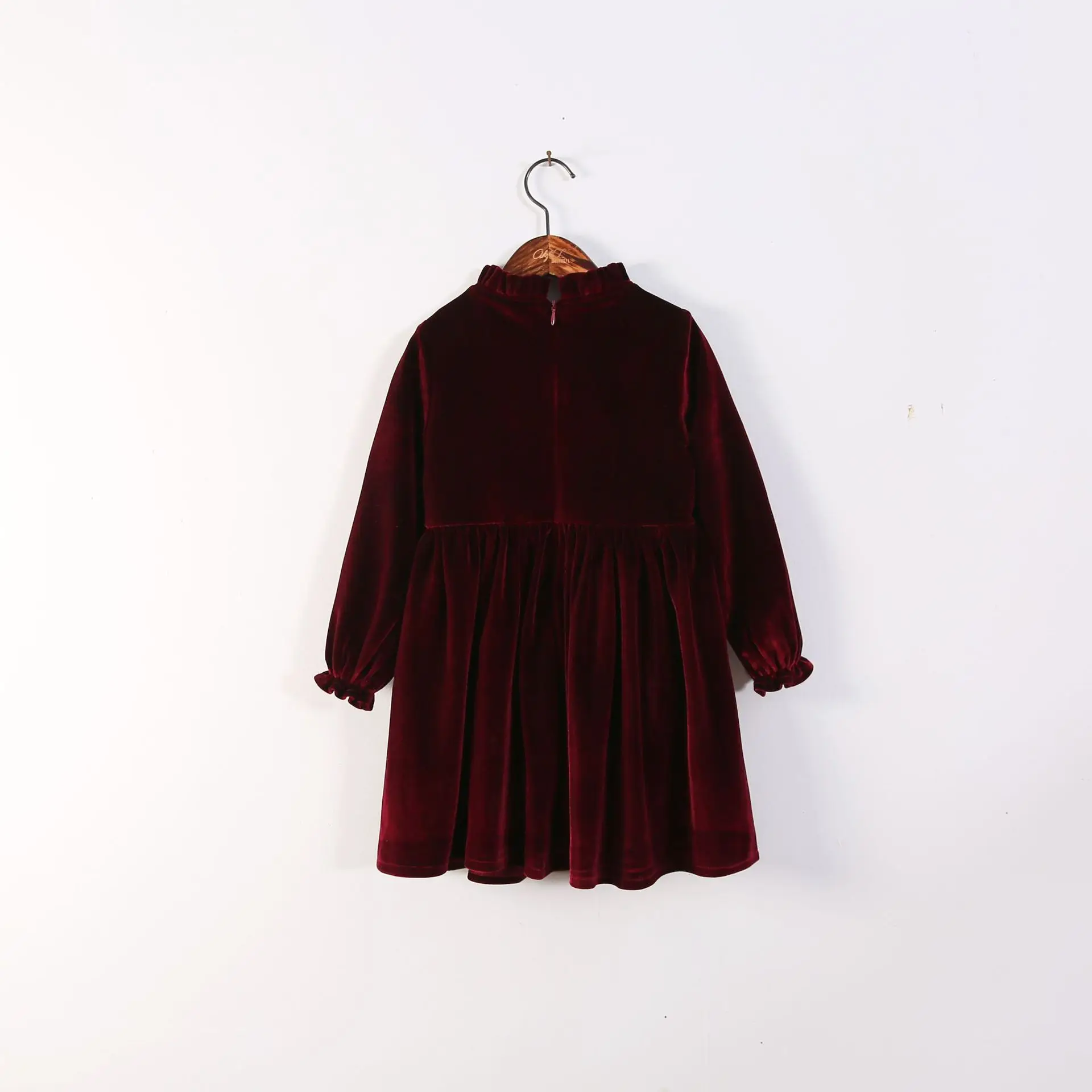 Весеннее плиссированное платье для девочек Roupas, высокое качество, платье принцессы с длинными рукавами для девочек, детская одежда, Menina, платье