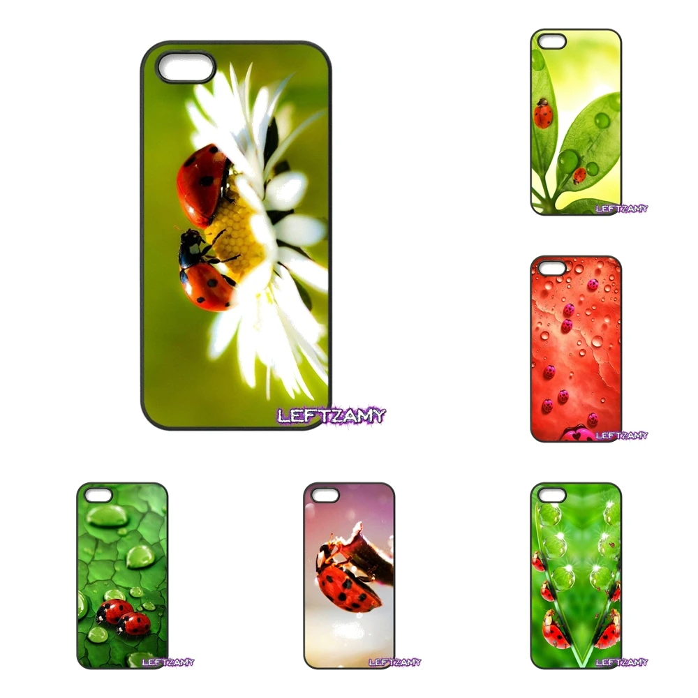 

Fashion Lady bug Ladybug Hard Phone Case Cover For Xiaomi Redmi Note 2 3 3S 4 Pro Mi3 Mi4i Mi4C Mi5S MAX