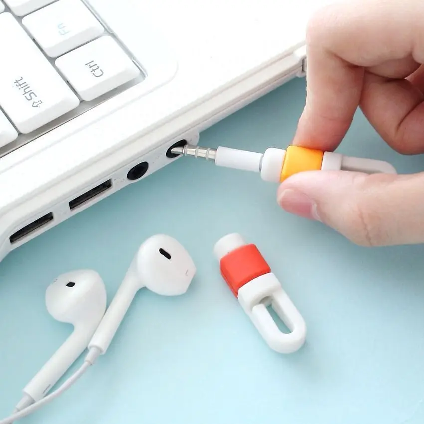 Earphone Cable Protector Organizer Headphone Cord Protector Protective