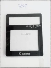 New LCD Screen Window Display (Acrylic) Outer Glass For CANON 350D EOS350D Screen Protector + Tape