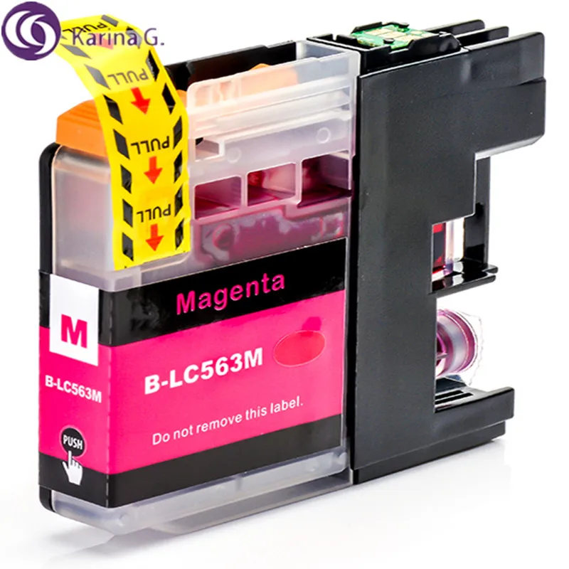 Совместимый чернильный картридж для Brother LC563 подходит Borhter MFC J2310 J2510 J3520