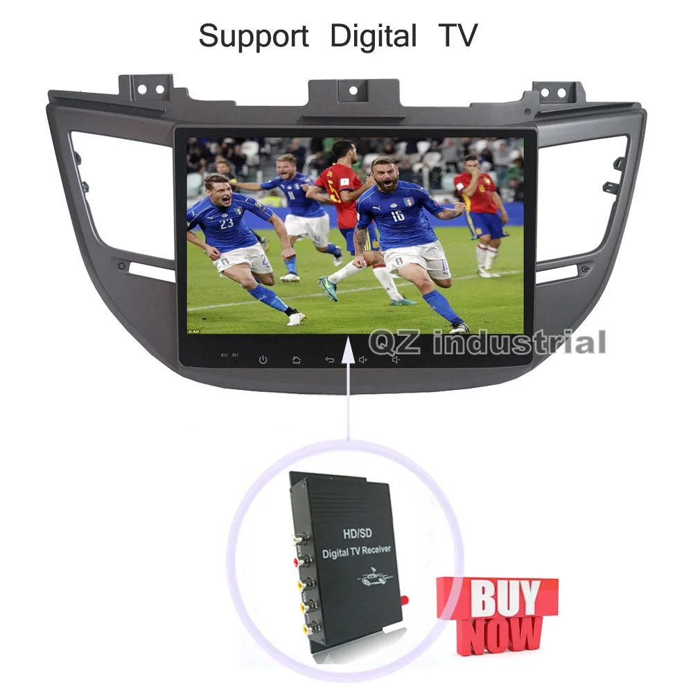 Clearance QZ industrial HD 10.1inch Android 8.1 T3 Car radio DVD player for Hyundai Tucson 2015-2017 with BT GPS 3G 4G WIFI SWC RDS Map 14