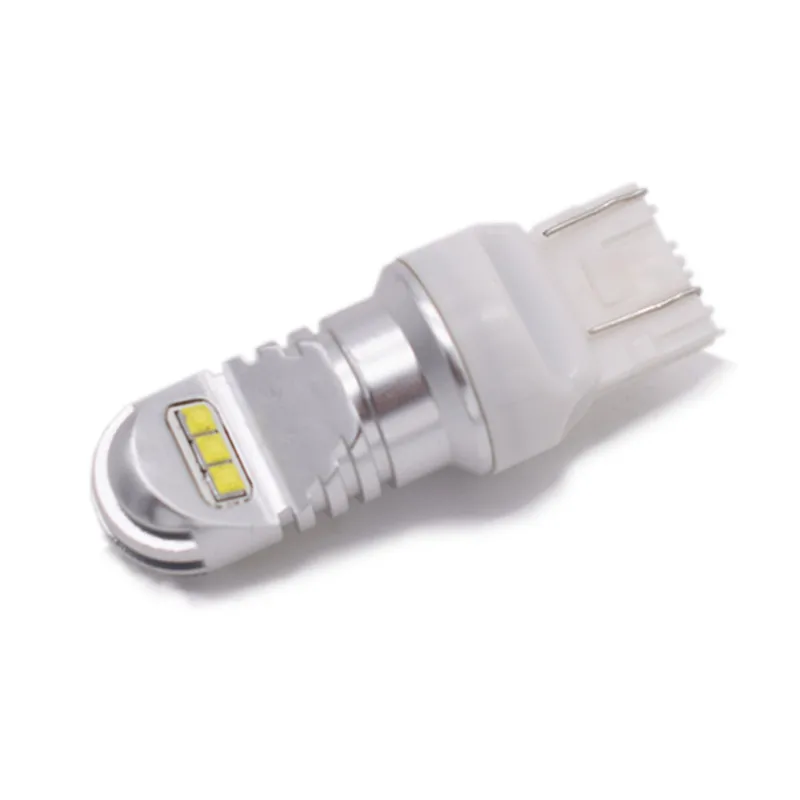 2Pcs T20 7440 W21W 7443 W215W 6SMD LED Bulbs Cr-ee Led Chip Car lamp Tail Light Brake Turn Signal Light (2)