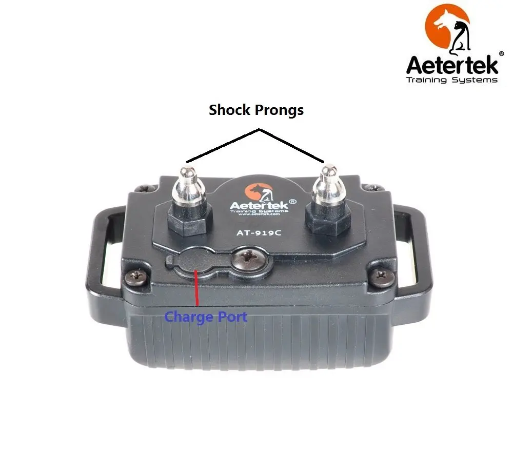 Aetertek-Collar de entrenamiento con descarga para perros, aro antiladridos de 1000 de rango y recargable, At-919C-2, envío gratis - AliExpress Hogar y jardín
