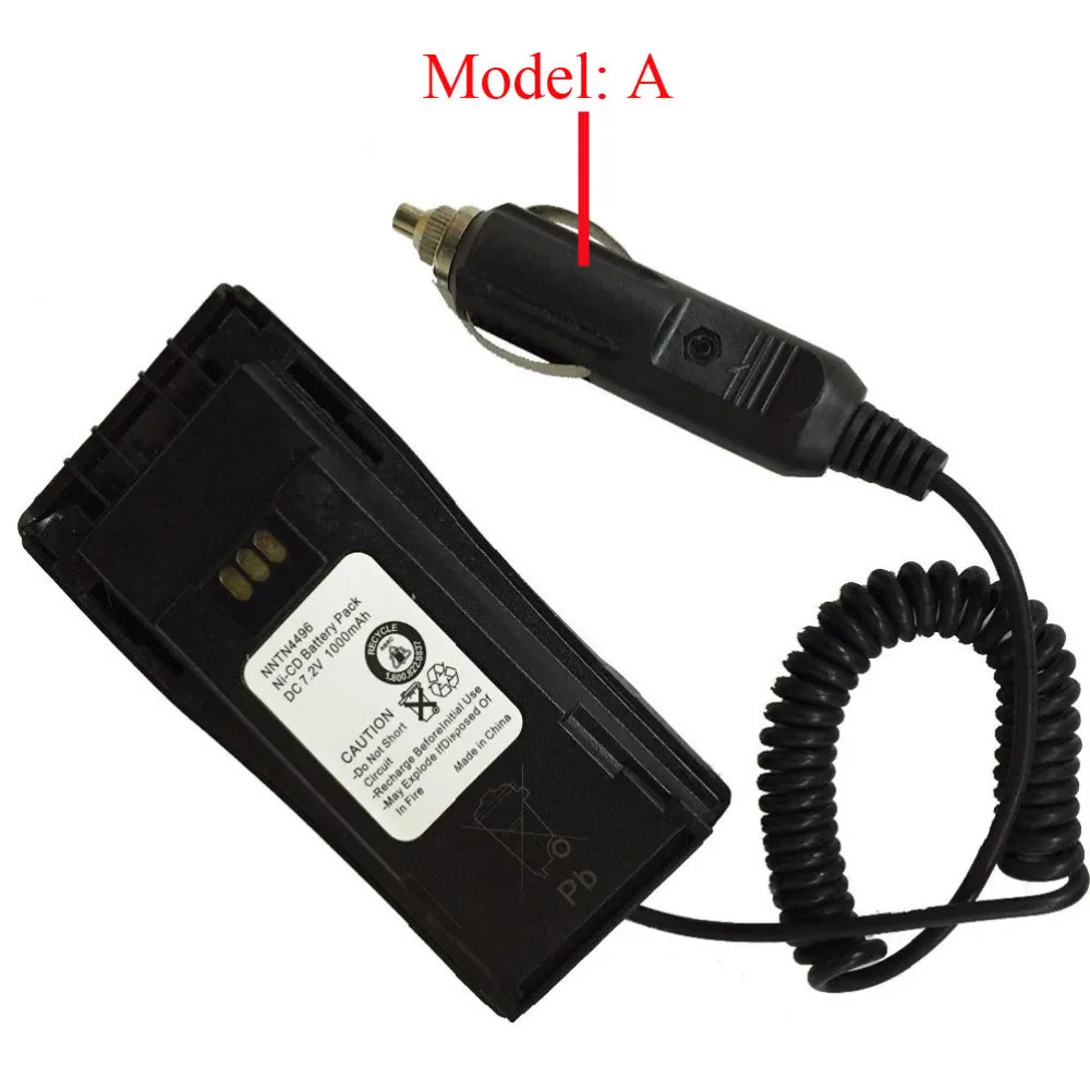 Car Radio Battery Eliminator + Adaptor for MOTOROLA for GP3188 GP3688 CP040 EP450 Radio Walkie Talkie (5)