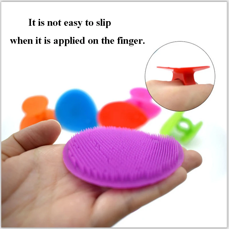 

New Arrival Silicone Beauty Washing Pad Facial Exfoliating Blackhead Face Cleansing Brush Tool Soft Deep Cleaning Face Brushes