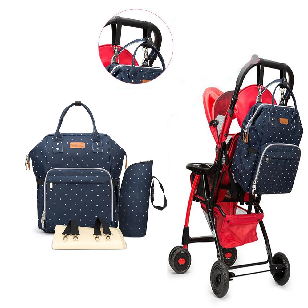 bebé cuidado bolsa bebé de para de carro maternidad pañales bolsas silla cochecito de mochila grande para mochila de Bolsa ruedas para del mamá pañales q1pxOHW