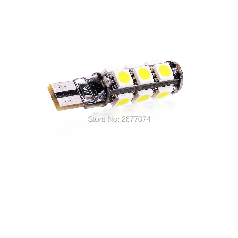 Светодиодный свет 1,8 W DC12V белый 13SMD 5050 194 168 501 W5W высокое качество Шина CAN светодиод светодиодный светильник 2 шт. JTCL118-ly